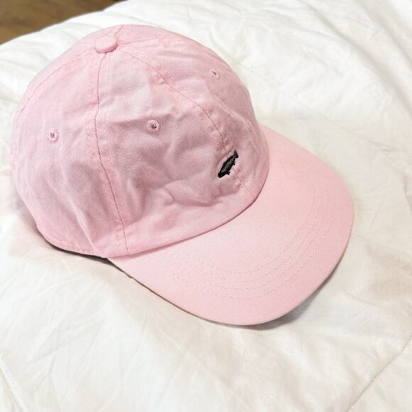 City Hunter Pink Baseball Cap Fish Embroidery Adjustable Dad Hat - Picture 3 of 6